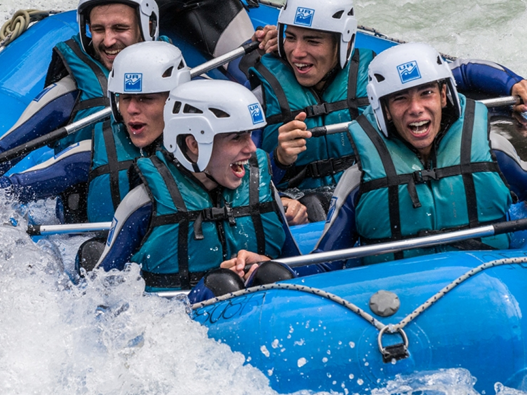 Rafting en primavera UR Pirineos